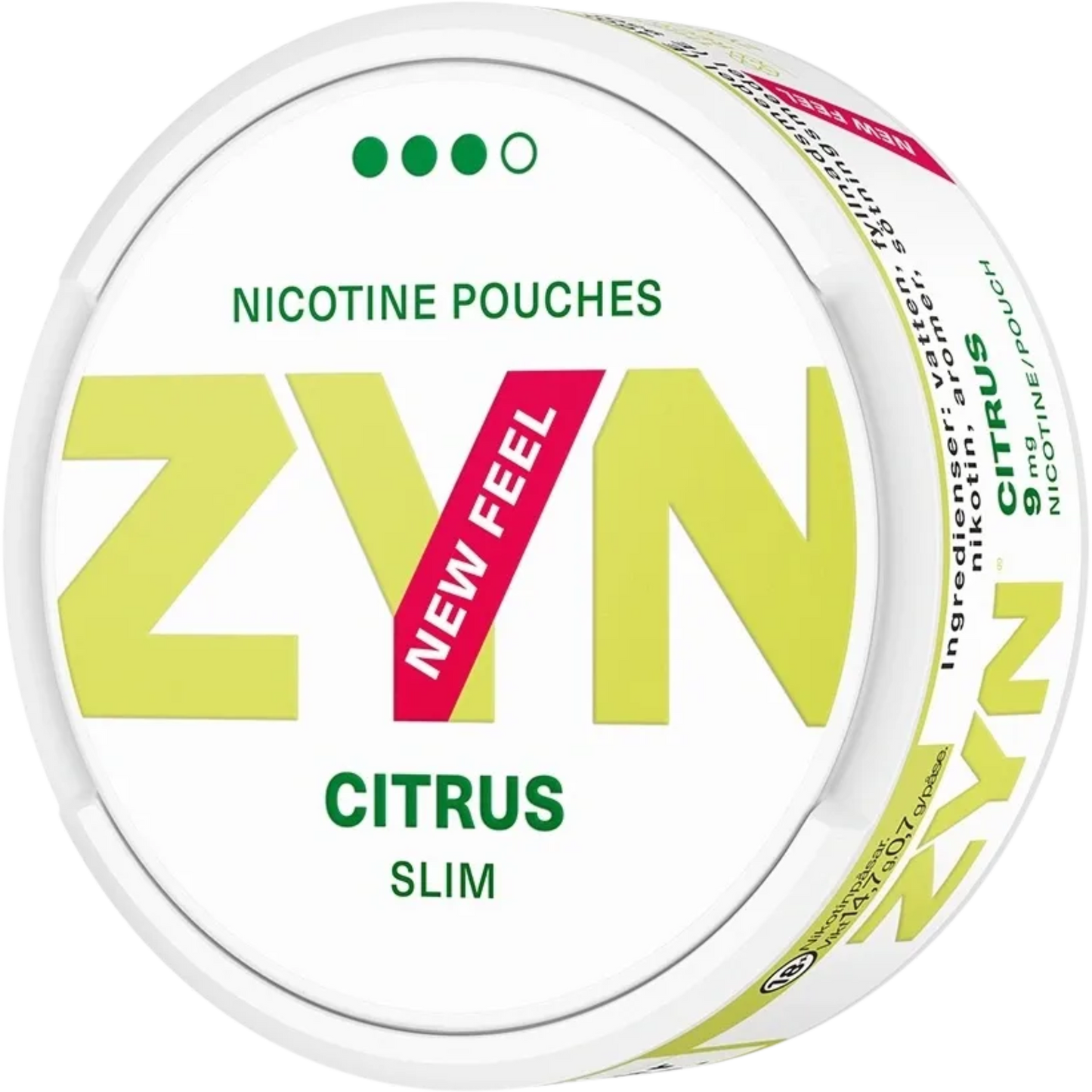 Zyn Citrus Slim - 9mg