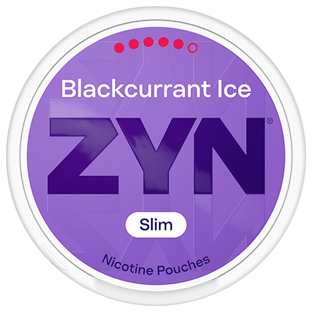Zyn Blackcurrant Ice Slim - 13.5mg