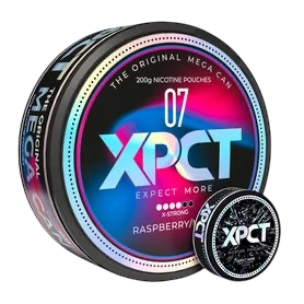 XPCT Mega Can Raspberry Mint (320 Pouches) - 8mg