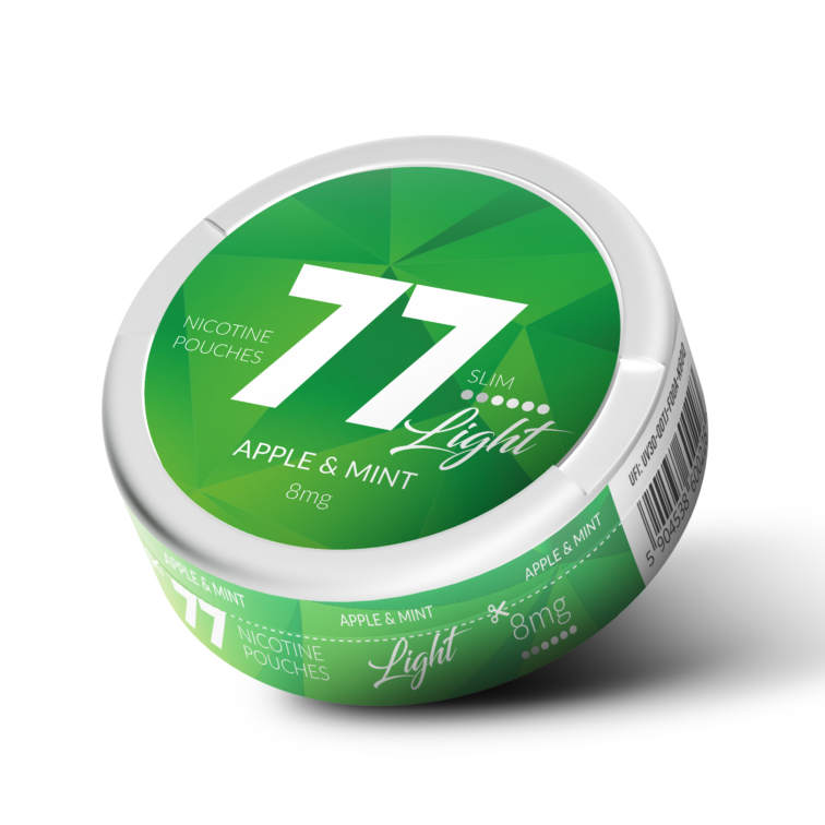 77 Apple & Mint - 8mg/g 4mg per pouch