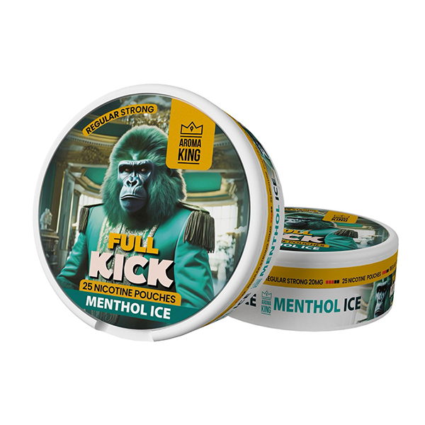 Full Kick Menthol Ice - 25 pouches 20 mg