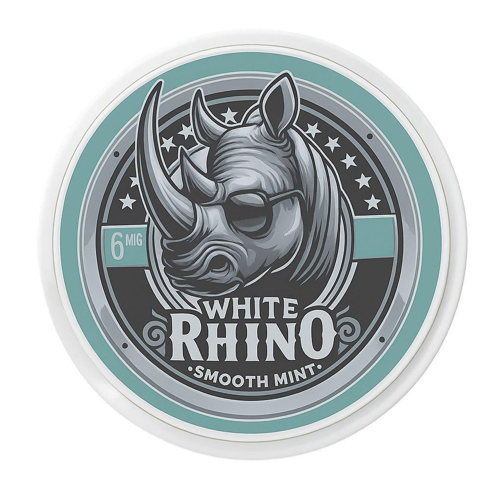 White Rhino Smooth Mint 6MG