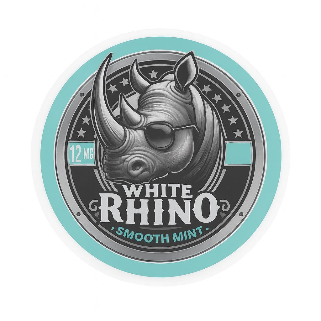 White Rhino Smooth Mint 12MG