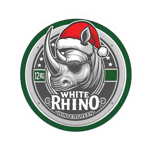 White Rhino Wintergreen 12MG (Christmas Pricing)