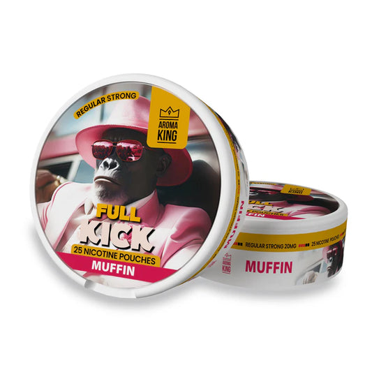 Full Kick Muffin - 25 pouches 20 mg