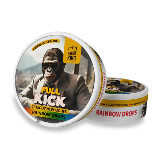 Full Kick Rainbow Drops - 25 pouches 20 mg