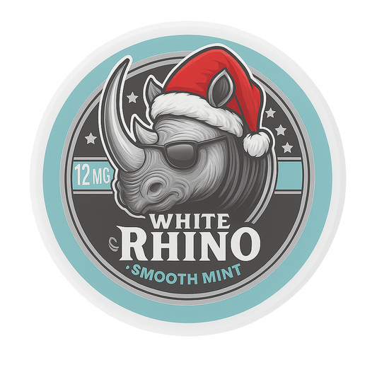 White Rhino Smooth Mint 12MG (Christmas Pricing)