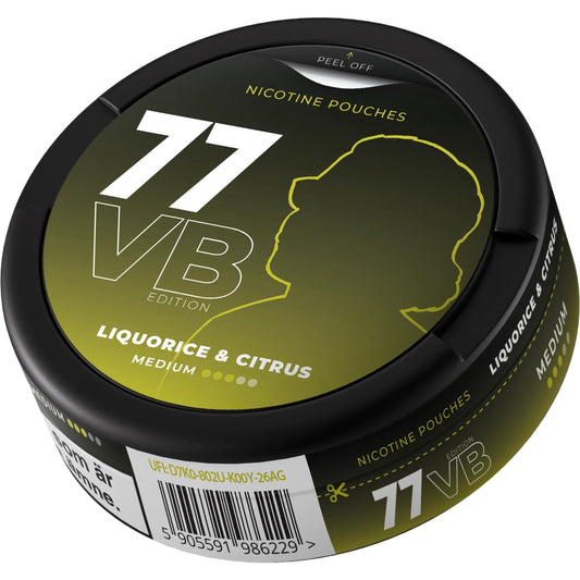 77 Valtteri Bottas Edition Liquorice Citrus - 20mg