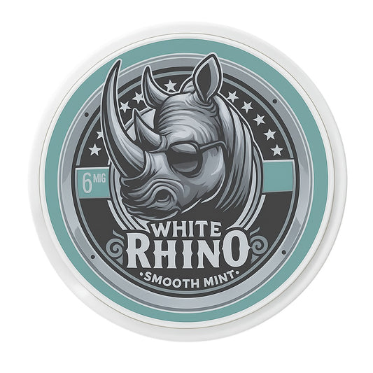 White Rhino Smooth Mint 6MG