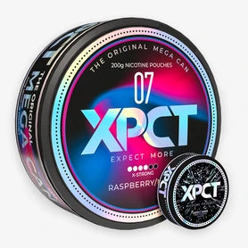 XPCT Mega Can Raspberry Mint (320 Pouches) - 8mg