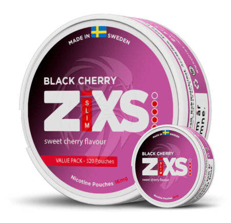 ZIXS Black Cherry Jumbo Can - 16MG